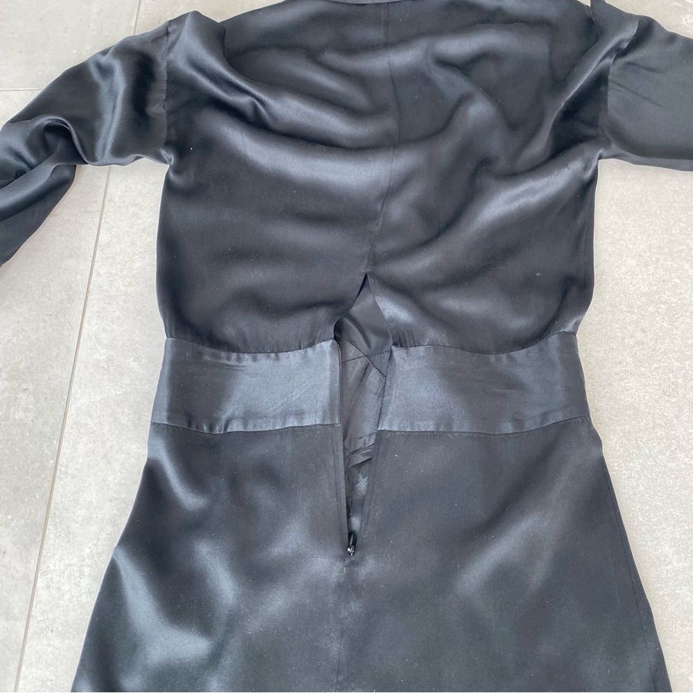 MASON 100% SILK DRESS - Picture 7 of 8